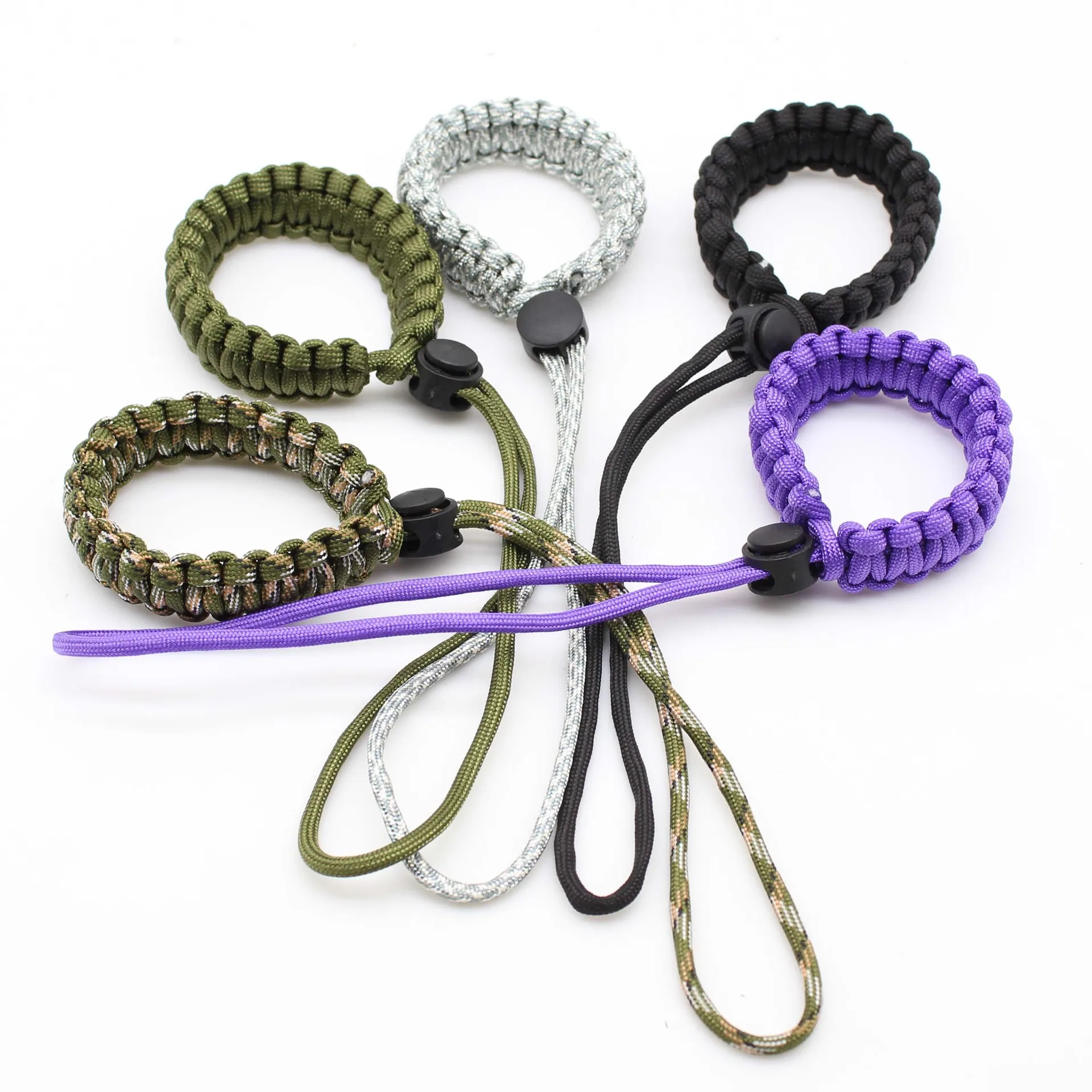 Multi Functional Outdoor Survival Bracelet Camera Umbrella Woven Rope Universal Wristband Pet Towing Tool Accessories bracelet