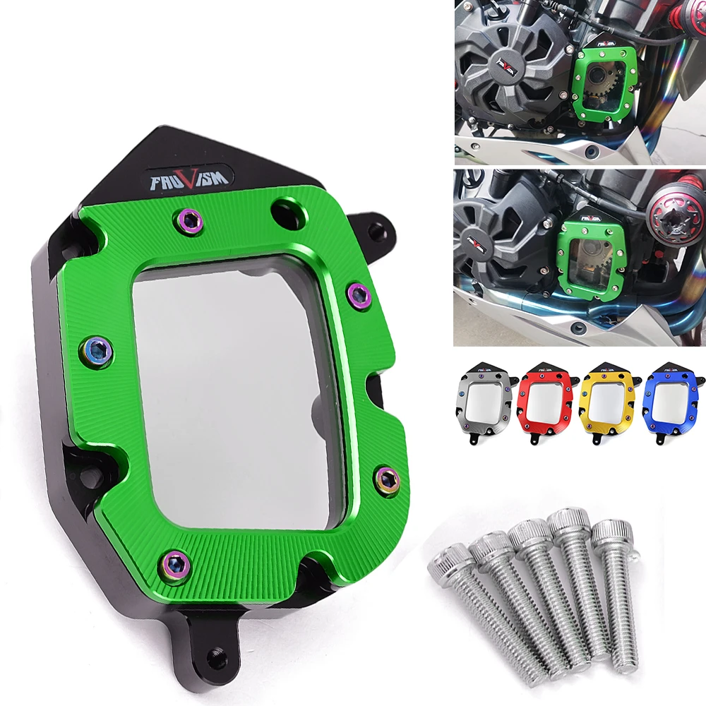 Protector de piñón delantero Z1000, cubierta de cadena para Kawasaki Z1000 Z 1000 2010-2024, accesorios para motocicleta