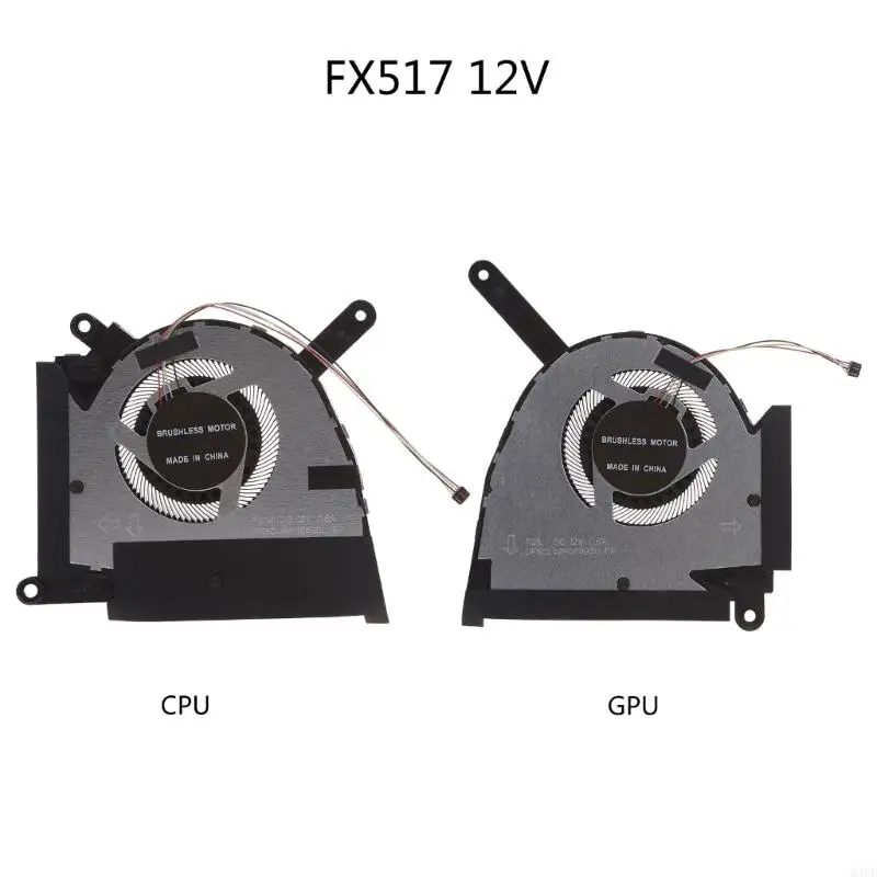 

Professional CPU Cooler GPU Fan Radiators for FX517ZR FX517ZC Computer Heat Sink 83CF