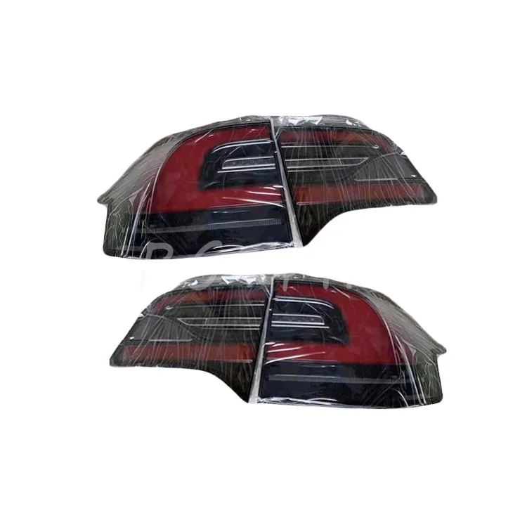 RSTFA 4Pcs Tailgate Boot Lid Tail Light for Model X 1034334-00-B 1034335-00-B 1034338-00-B 1034339-00-B 1034334 1034335