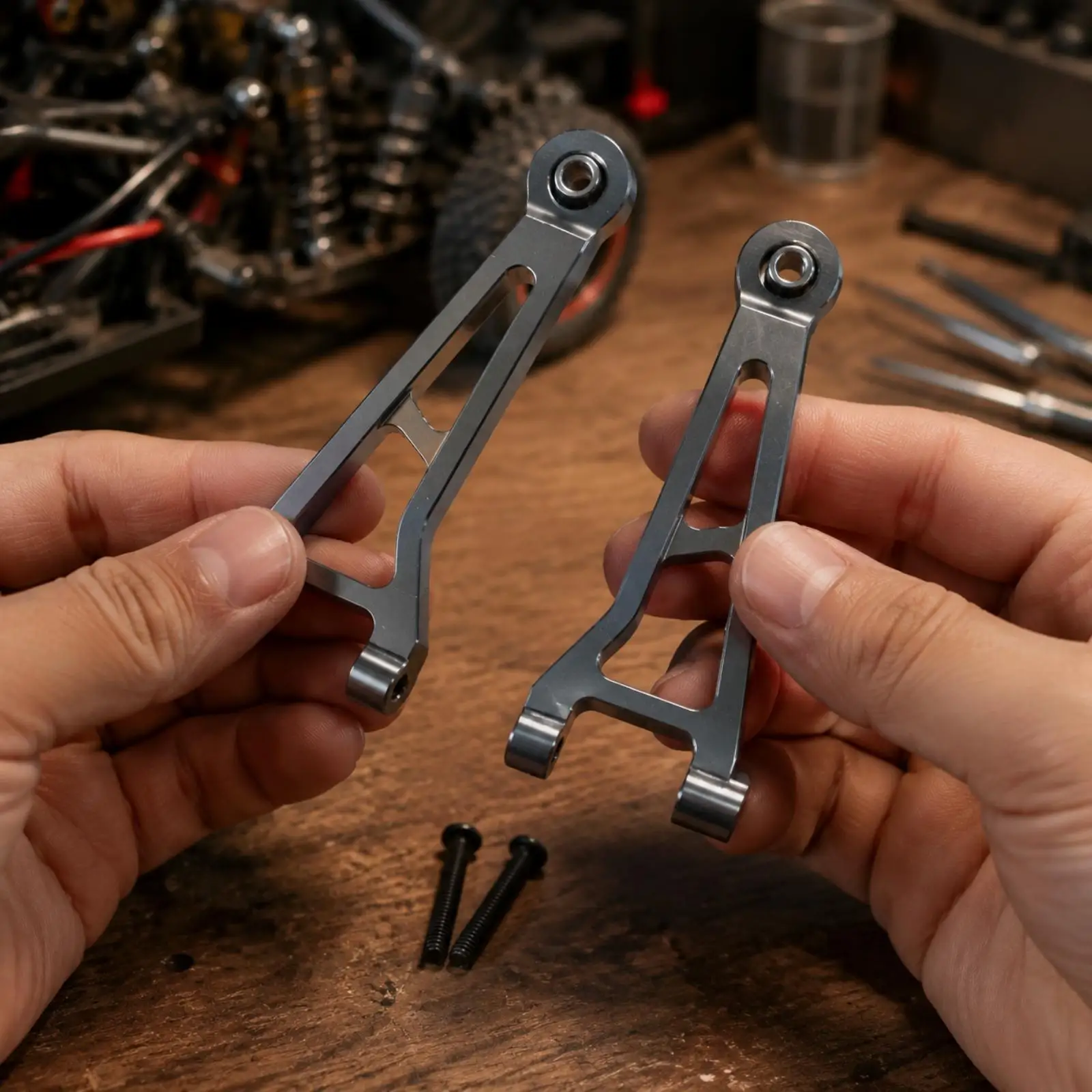 14g Lightweight Upper Ride Control Arm for 1/14 RC Buggy 14209 14210 H14BM Front Geometry Stabilizer