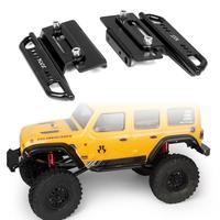 Metal Side Step Running Boards Foot-plate Upgrades Parts Accessories For Rc Crawler Car Scx24 Jlu Axi00002 Axial