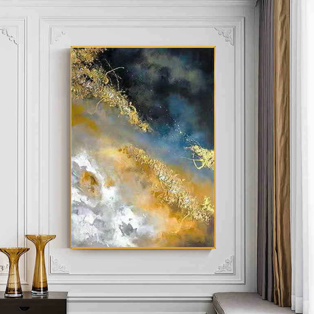 Handmade Paintings Wall Art Oil Paintings Abstract Picture Modern Home Decoration Large Canvas Painting For Living Room No Frame