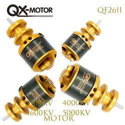 QX-MOTOR silnik bezszczotkowy z drutu całkowicie miedziany 50mm EDF 12 QF2611 3300/4000/4600/5000KV do części modelu samolotów DIY RC