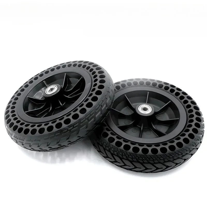Durable 8 Inch 8X2 Solid Tyre with Plastic Hub 200x50 200x45-110 for Electric Scooter Wheelchair No Inflation Part  Whole Wheel