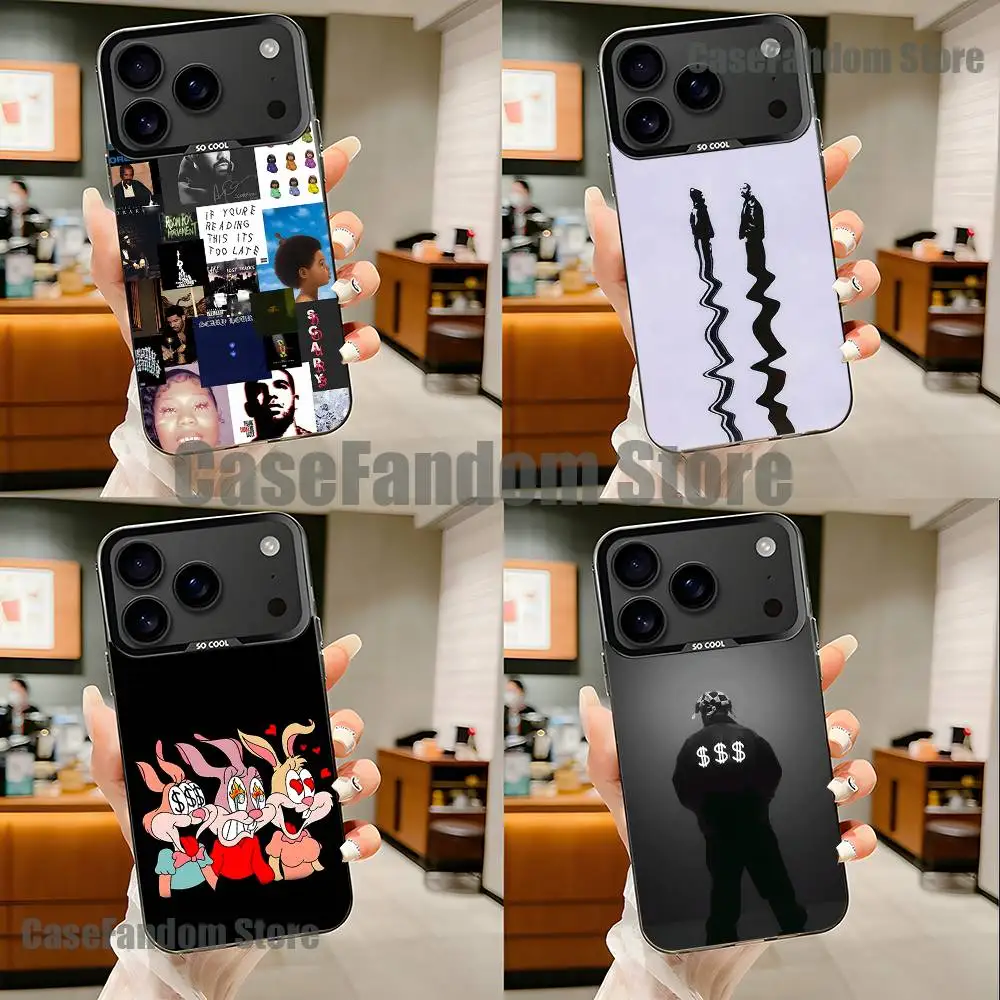 

SSS4U D-Drake new Album Black Matte Shockproof CoverPhone Case For iPhone 17,16,15,14,13,12,11,Pro,Max,Plus