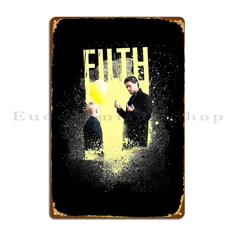 Filth Famous People James Mcavoy Prize Events Metal Sign Mural Living Room Garage Party Printed Tin Sign Poster