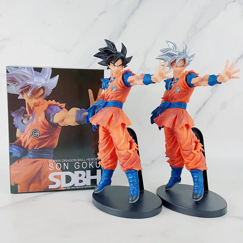 Dragon Ball 24cm NEW Z Anime Figure Son Goku Kakarotto Saiyan  Ultra Instinct Migatte No Gokui Ultimate Action Figure Model GIft