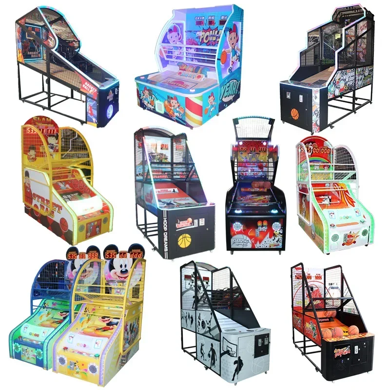 Factory Wholesale Philippine Coins Operate Console Basketball Machines Inexpensive Kids' Arcade Basketball Machines