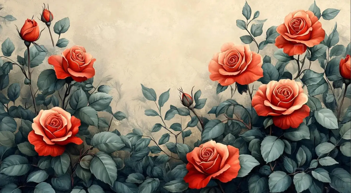 Customized wallpaper European style luxury 3D peony flower mural  Living room TV sofa Background wall decoration 3d wallpaper