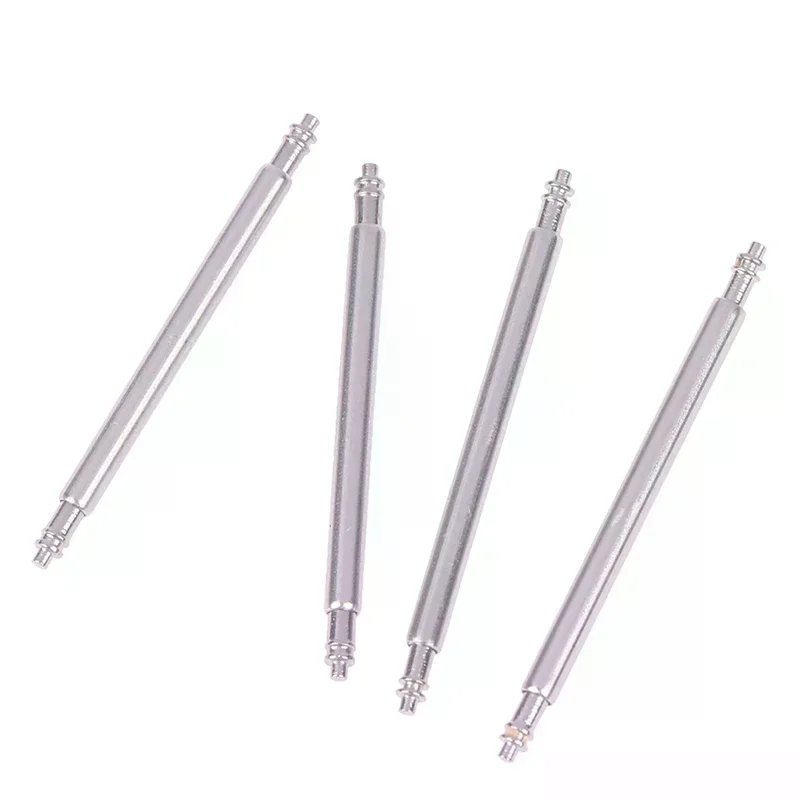20Pcs 1.8MM Watchbands Repair Tool Stainless Steel Spring Bar Silver Metal 10-26mm Strap Link Pin Accessories