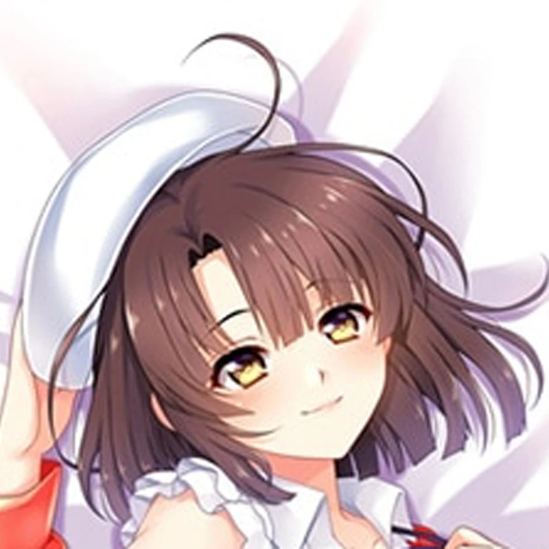Dakimakura Anime Pillow Cover Kato Megumi Double Sided Print 2Way Cushion Cover Xmas Gifts