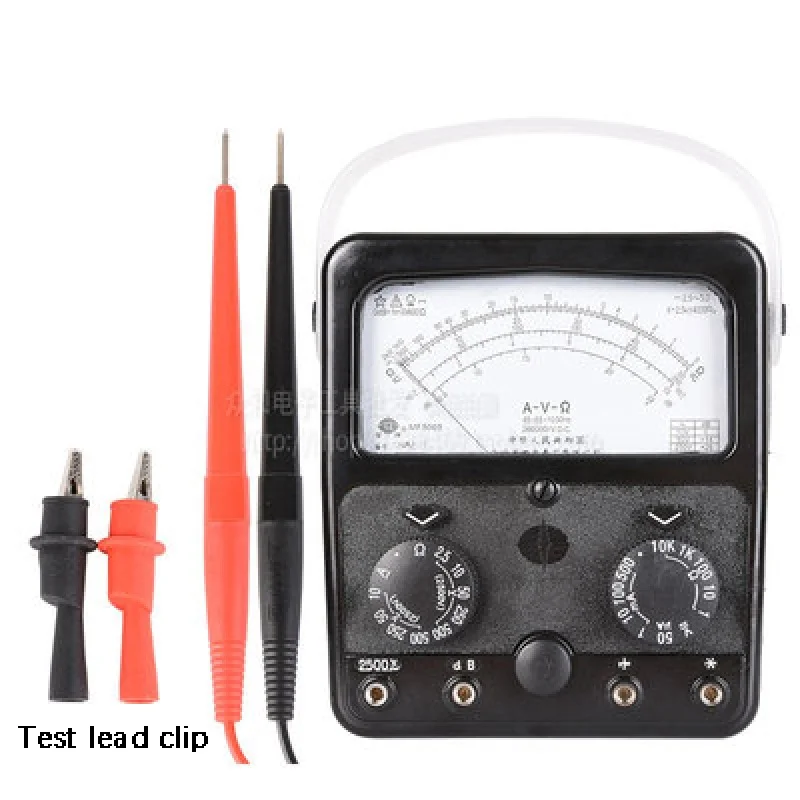 pointer multimeter MF500 high-precision mechanical pointer meter inner magnetic outer magnetic 2500V