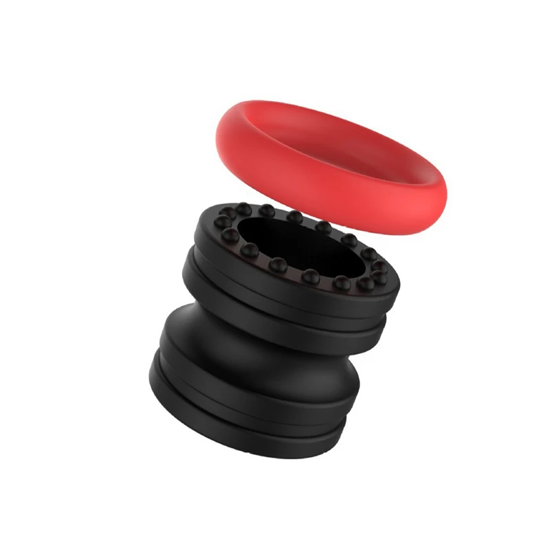 1PC Male Scrotum Lock Ring Removable Erection Delay Ejaculation Control Penis Enlargement Cock Ball Stretcher Sex Toy Tool