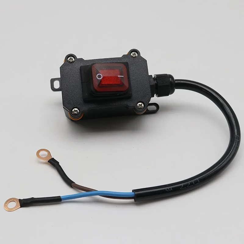 Waterproof switch box, suitable for electric vehicle oil pump DC single control battery terminal