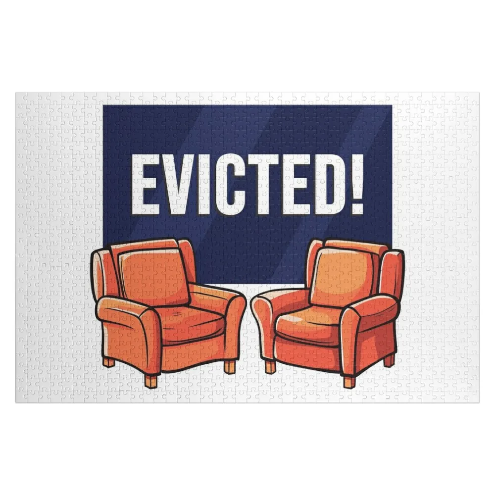 Big Brother TV Show EVICTED! Jigsaw Puzzle Baby Toy Custom Child Gift Custom Name Child Toy Personalised Puzzle