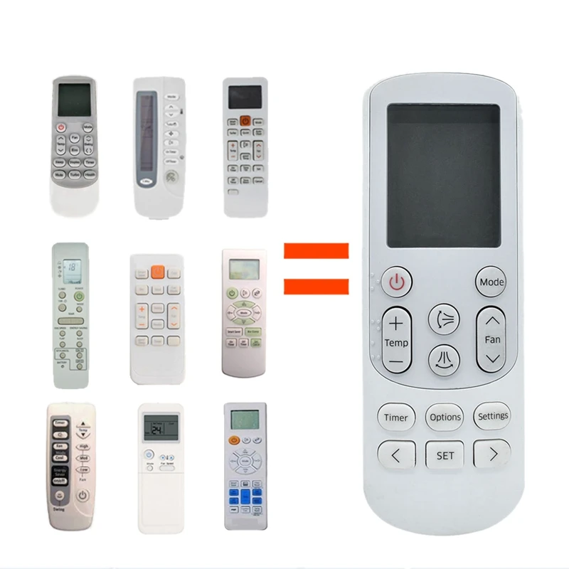 Universale per telecomando del condizionatore d'aria Samsung DB93-11489L ARC-770 DB93-11115K
