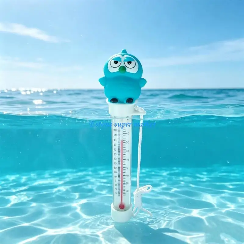 090B Reliable PVC Floating Thermograph Temp Meter For Safe Baby Bath And Pool Use