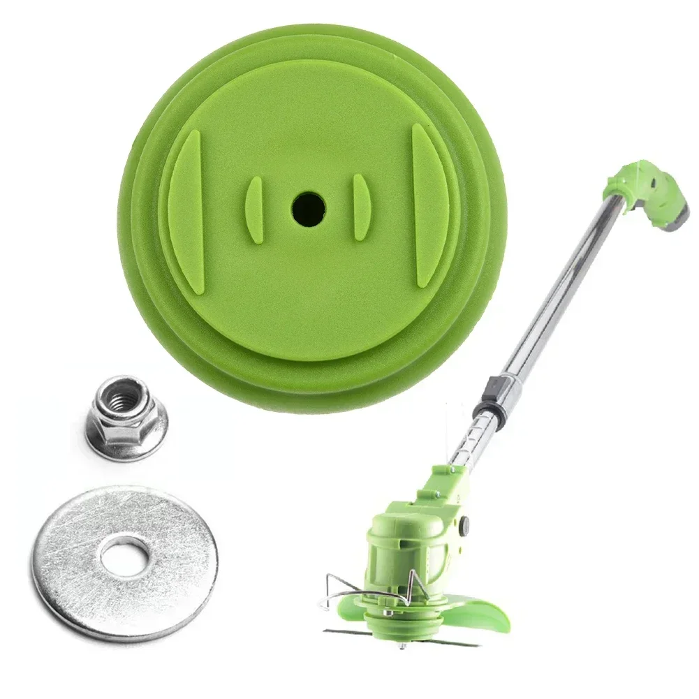 1Set Grass Trimmers Base Blade Cutter Replacement Plastic Cover With Gasket Nut Garden Power Tool Accessory Attachment