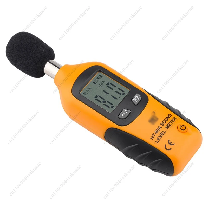 HT-80A Digital Sound Level Meter, Portable Decibel Tester for Home & Environmental Noise Monitoring image 3