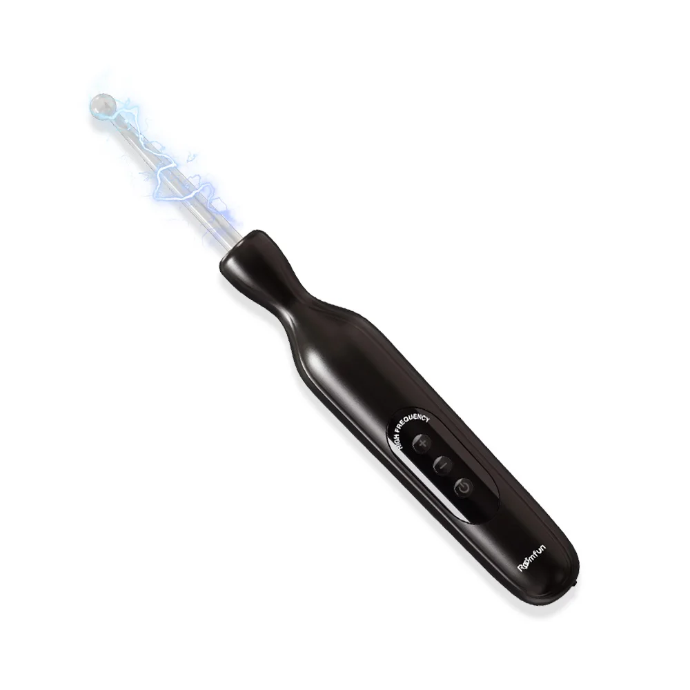 Ultimate Pleasure Training Stick, Electric Shock Wand, Clitoris Nipples Electro Stimulator, BDSM Pulse Sex Toys, Adult Sex Game