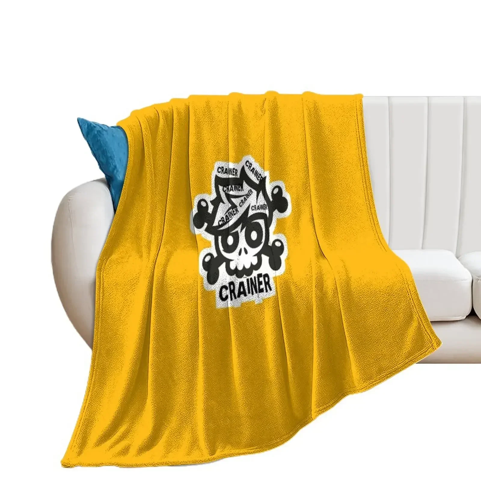 crainer Throw Blanket Giant Sofa Shaggy Cute Plaid Blankets