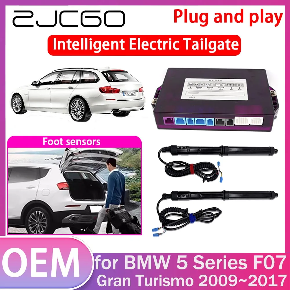 

ZJCGO Electric Tailgate Lift Drive Trunk Opening Tail Gate Lift Soft Close Car Door for BMW 5 Series F07 Gran Turismo 2009~2017