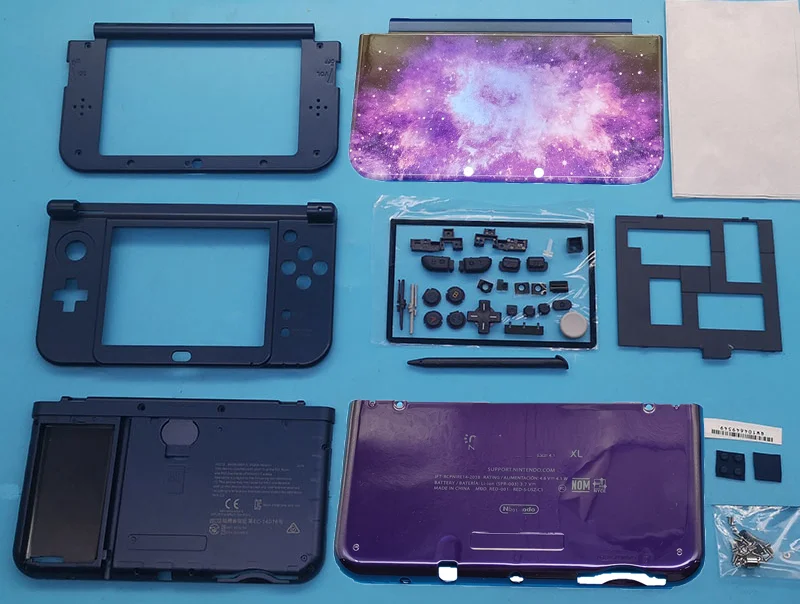 สําหรับ Nintend ใหม่ 3DS LL เกมคอนโซลสําหรับ 3DS XL เปลือกหอยกรณีชุด