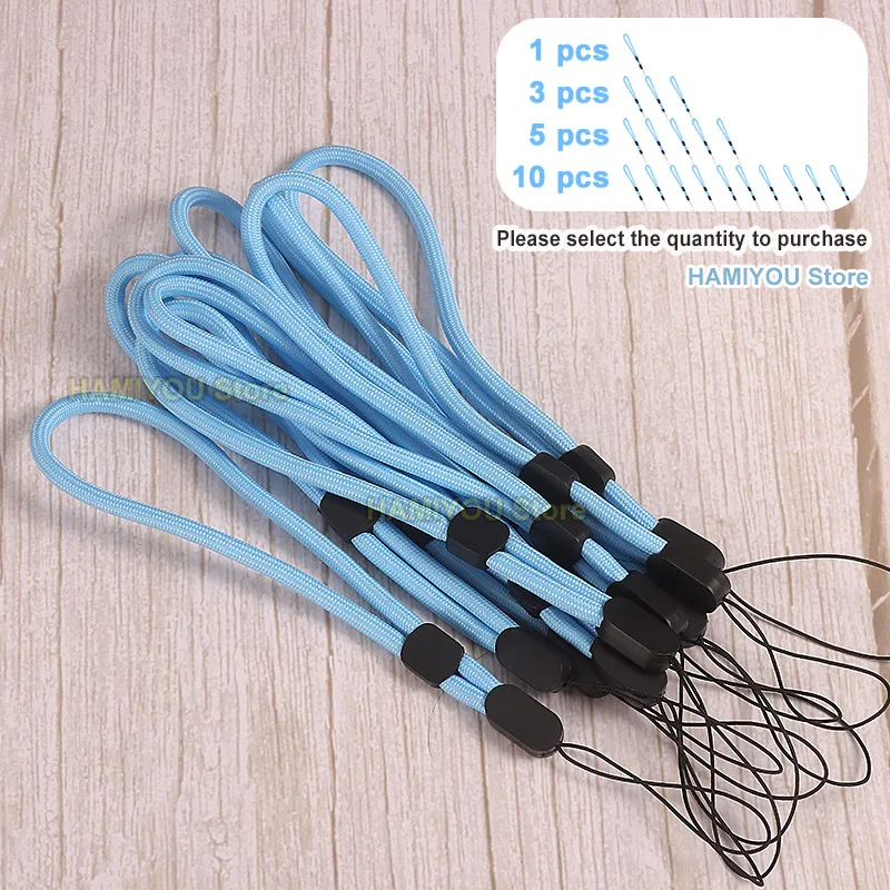 Adjustable Mobile Phone Strap Color Wrist Lanyard