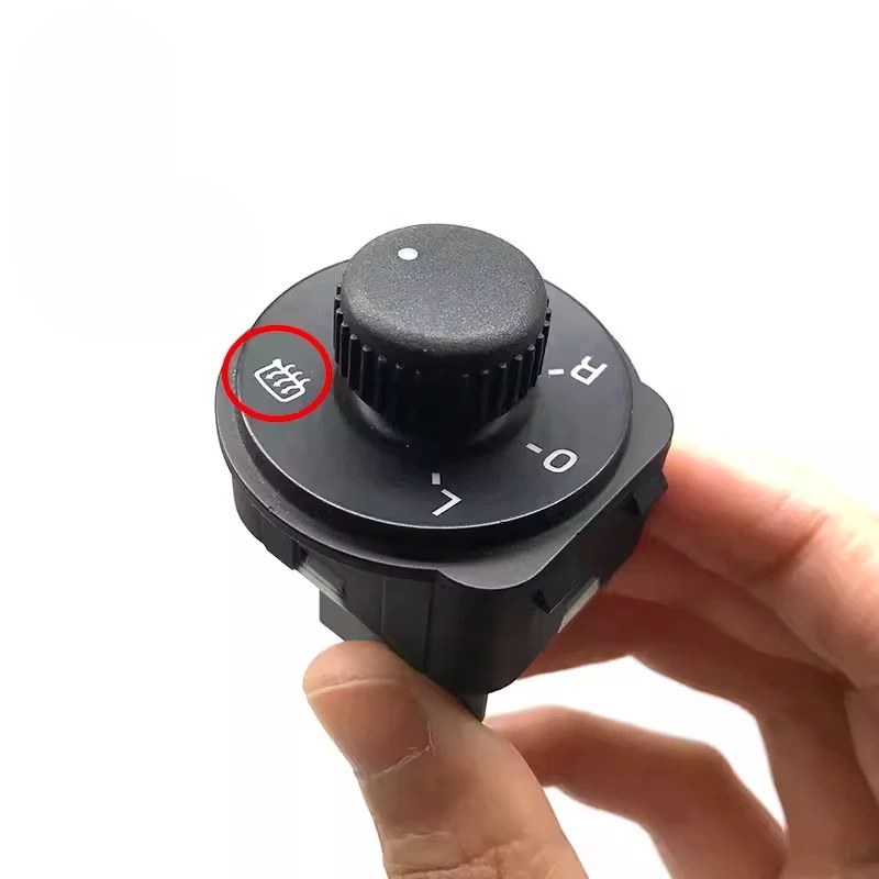 For Skoda Octavia 2007-2013 Rearview Mirror Power Adjustment Switch Knob