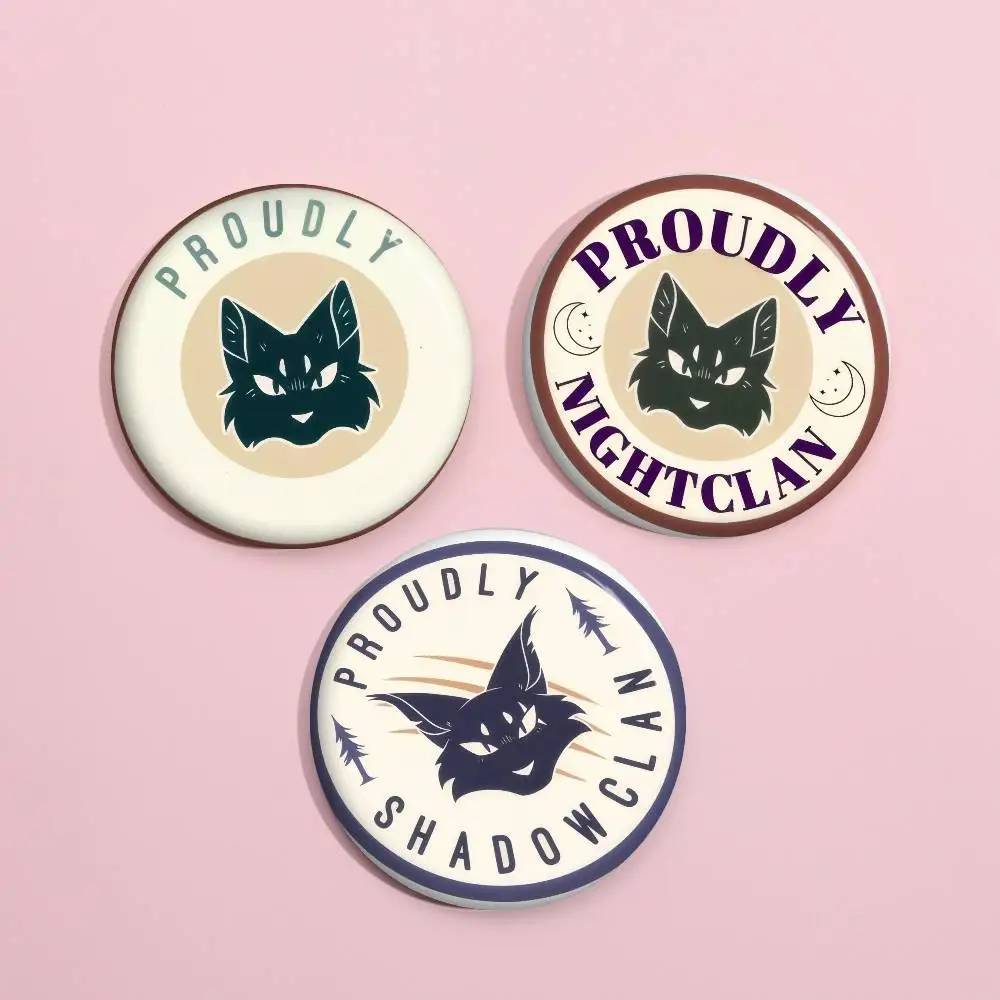 Anime Brooches Cute Cartoon Badge Jacket Jeans Lapel Pin Gift Accessorie Cartoon Cute Warrior Cats Book view 3