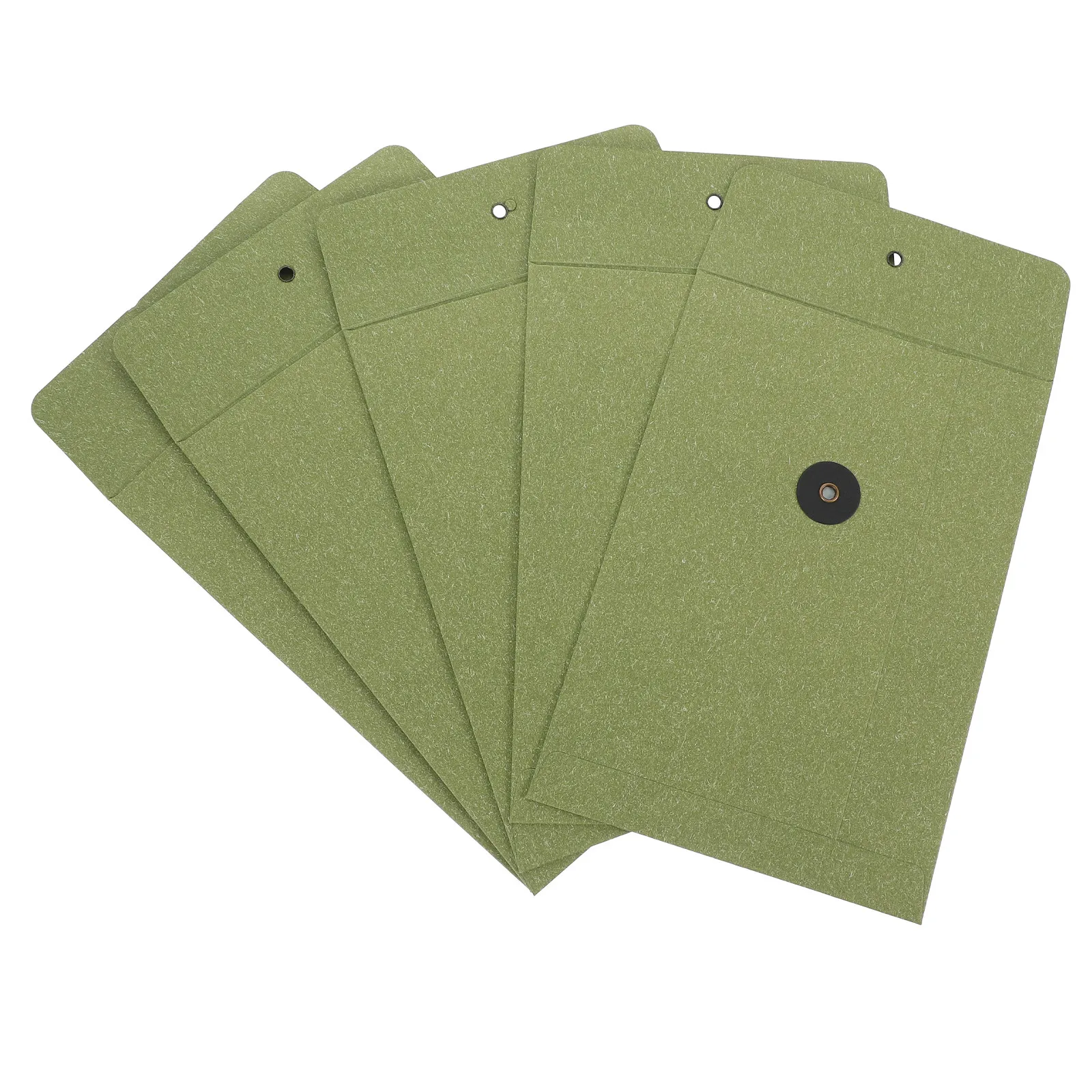 

5Pcs Premium Kraft Paper Envelopes Strong String -Use Letter Receipt Invoice Card Storage Pouches for Greeting