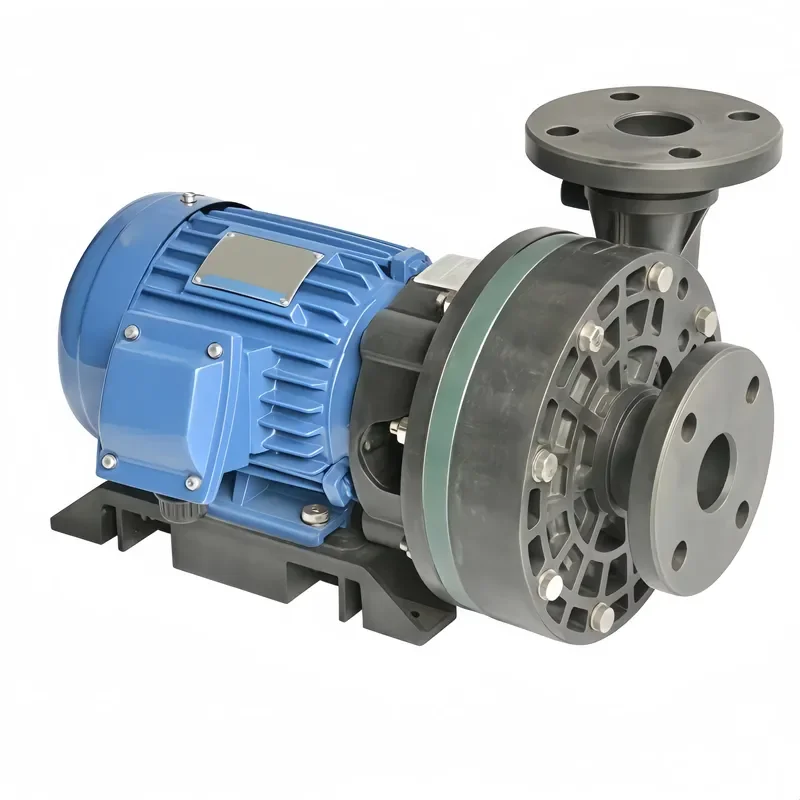 Pompe centrifuge chimique de haute qualité, pompe centrifuge horizontale intelligente pour le refoulement d'eau, à haute efficacité