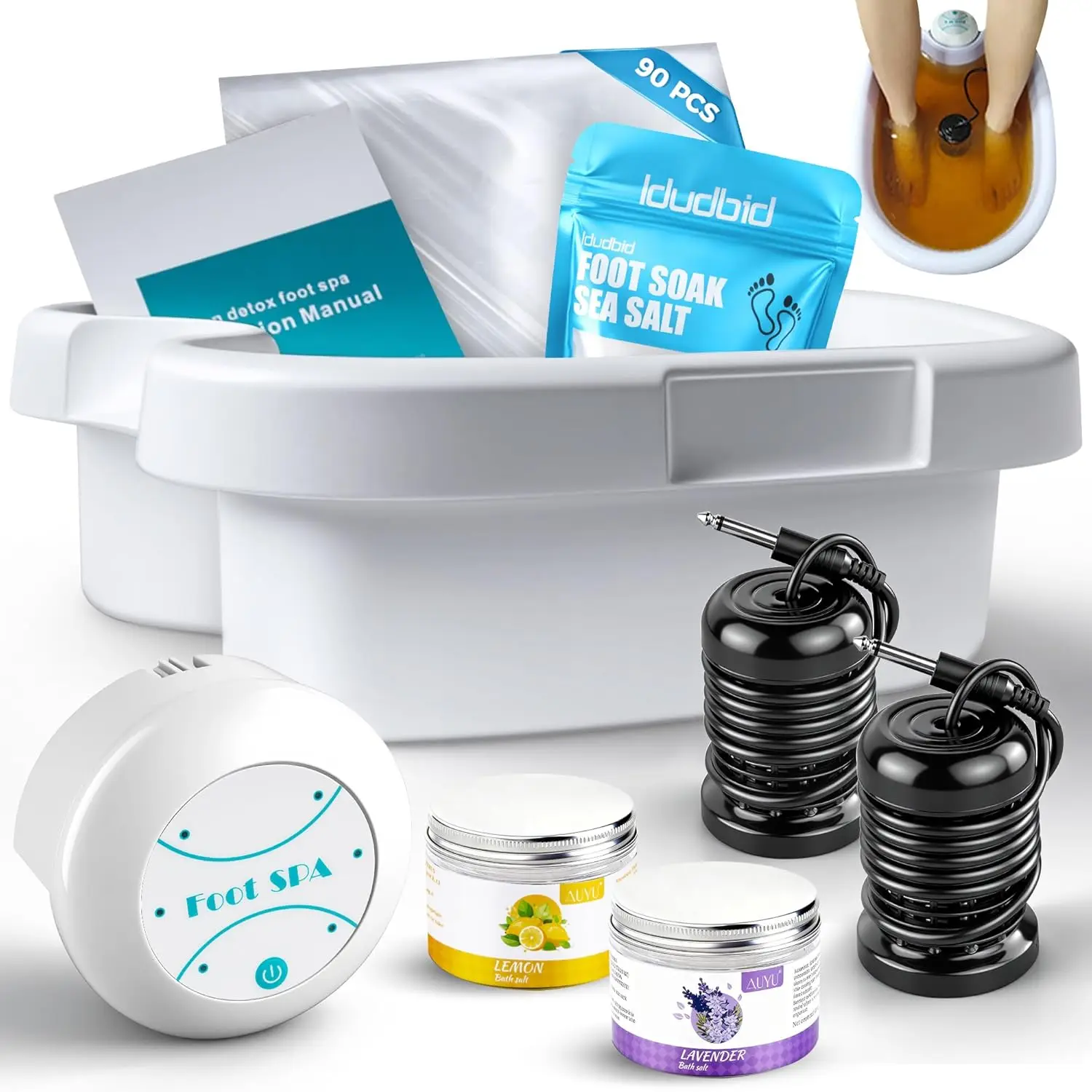 

Домашний ионный детокс-аппарат для ног с таймером, простой в использовании для релаксации и оздоровления