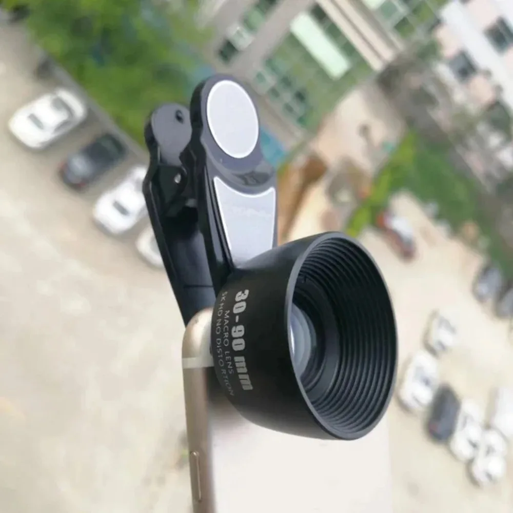1pc Ultra Clear Mobile Phone Lens 5K 30-90mm Macro Telephoto Polarized Universal Shooting Tool for Smartphones Camera Lens Kit