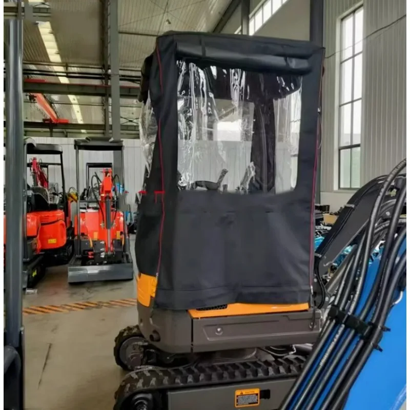 Couverture de voiture pour Mini pelle, 1 pièce, auvent chaud épais en Pvc coupe-vent pour différents modèles