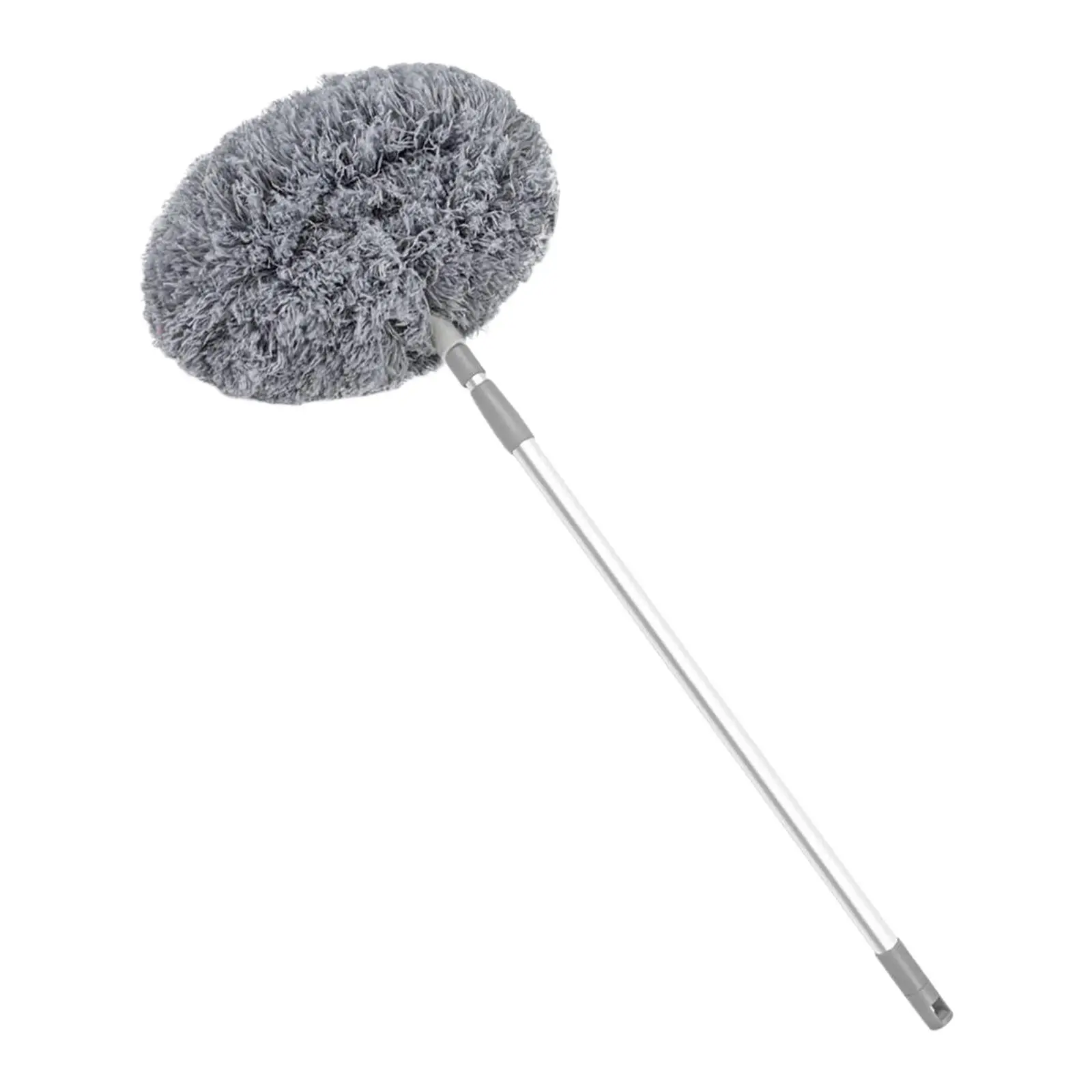 Telescopic Duster Cleaning Tool Lightweight Retractable Pole Extendable Duster for Car Ceiling Fan Furniture Bookshelf (Gray)