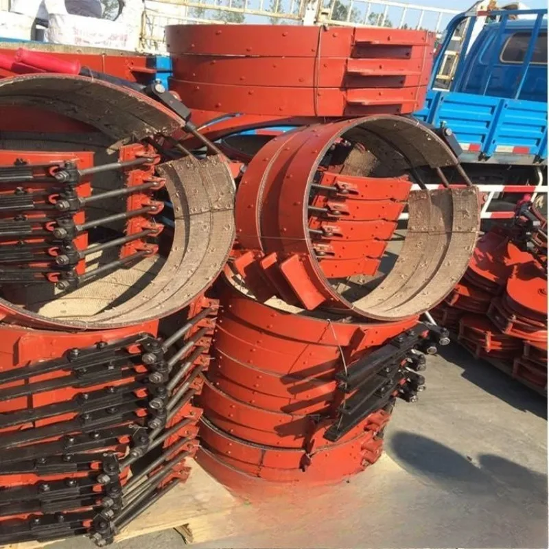 brake with brake skin assembly, brake assembly with handle