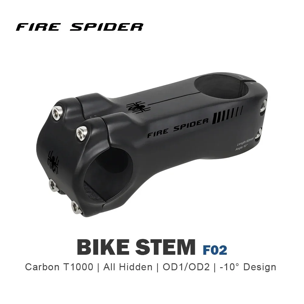 Fire Spider Full Carbon Stem 110mm od2 パーツ Fire Spider Full
