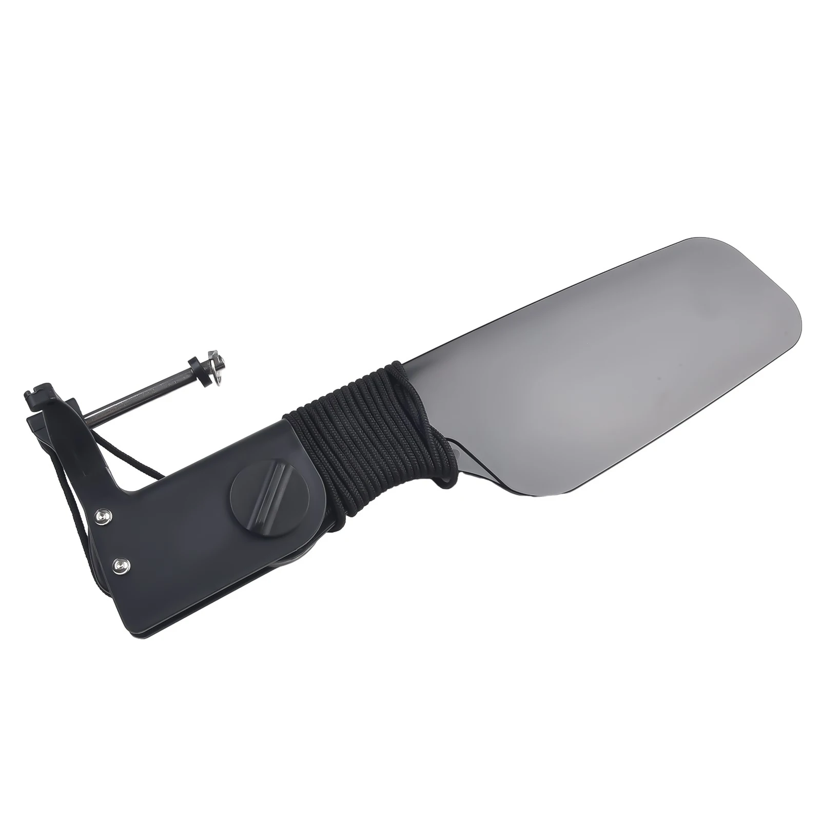 Improve the Directional Control of Your Fishing Boat with Kayak Canoe Boat Rudder With Pulley, Nylon Material, Easy Installation