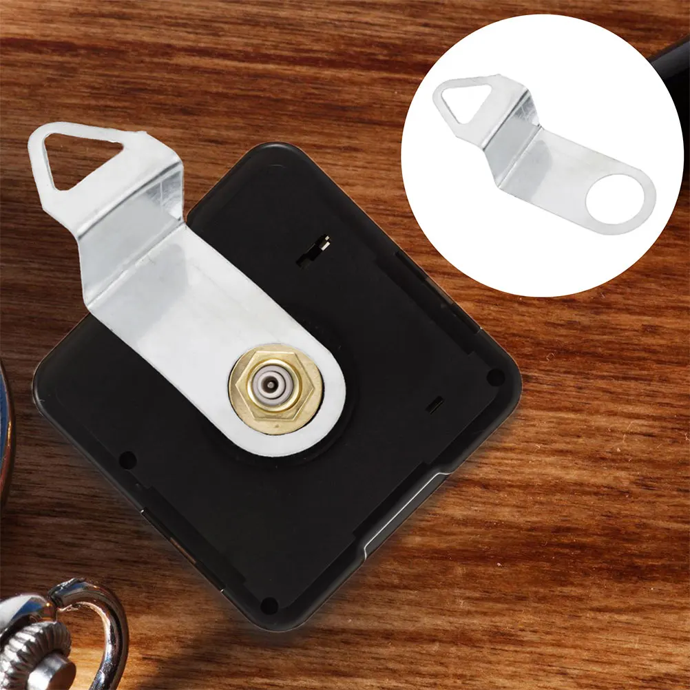 4pcs Clock Movement Hook Quartz Mechanism Holder Hanging Kit Clock Back Hanger Plate Fixing Replacement Parts
