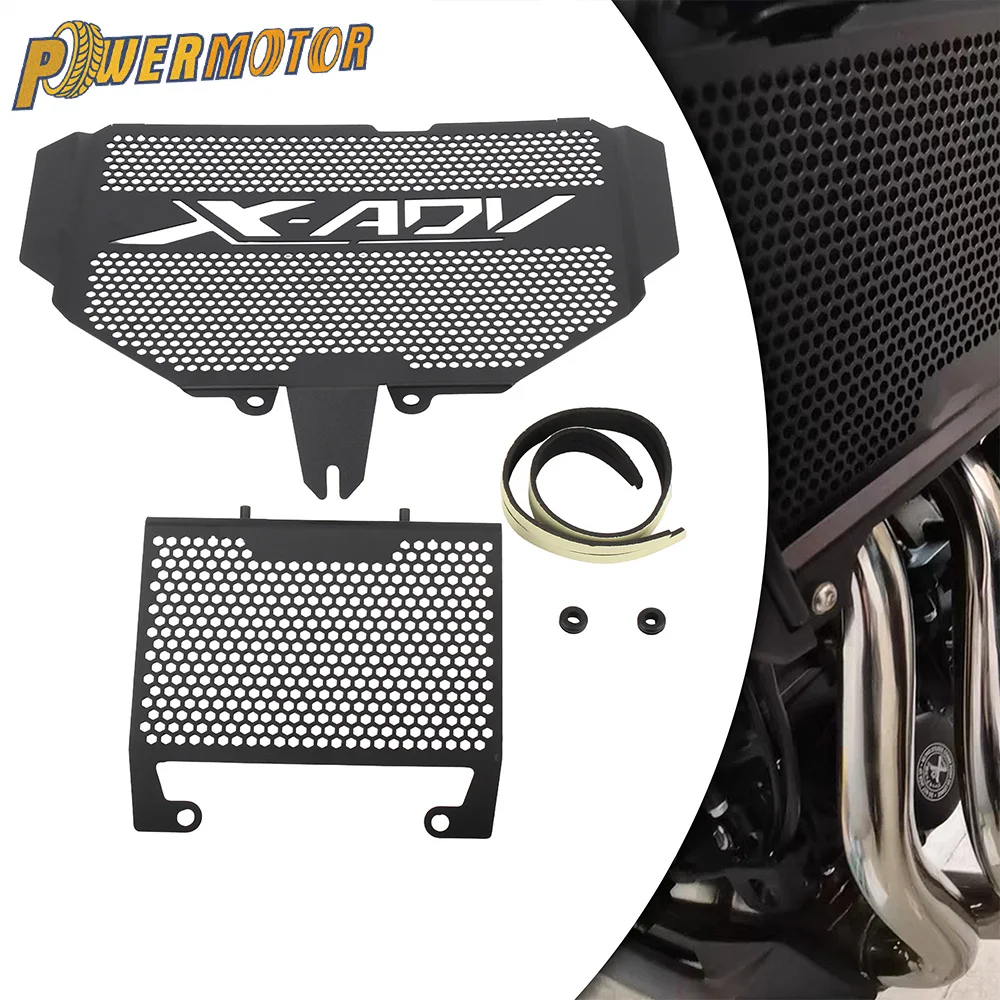 オートバイラジエーターガード保護メッシュカバー破片防止ホンダ-x-adv-750-2017-2021-モトクロスピットダートバイクアクセサリー