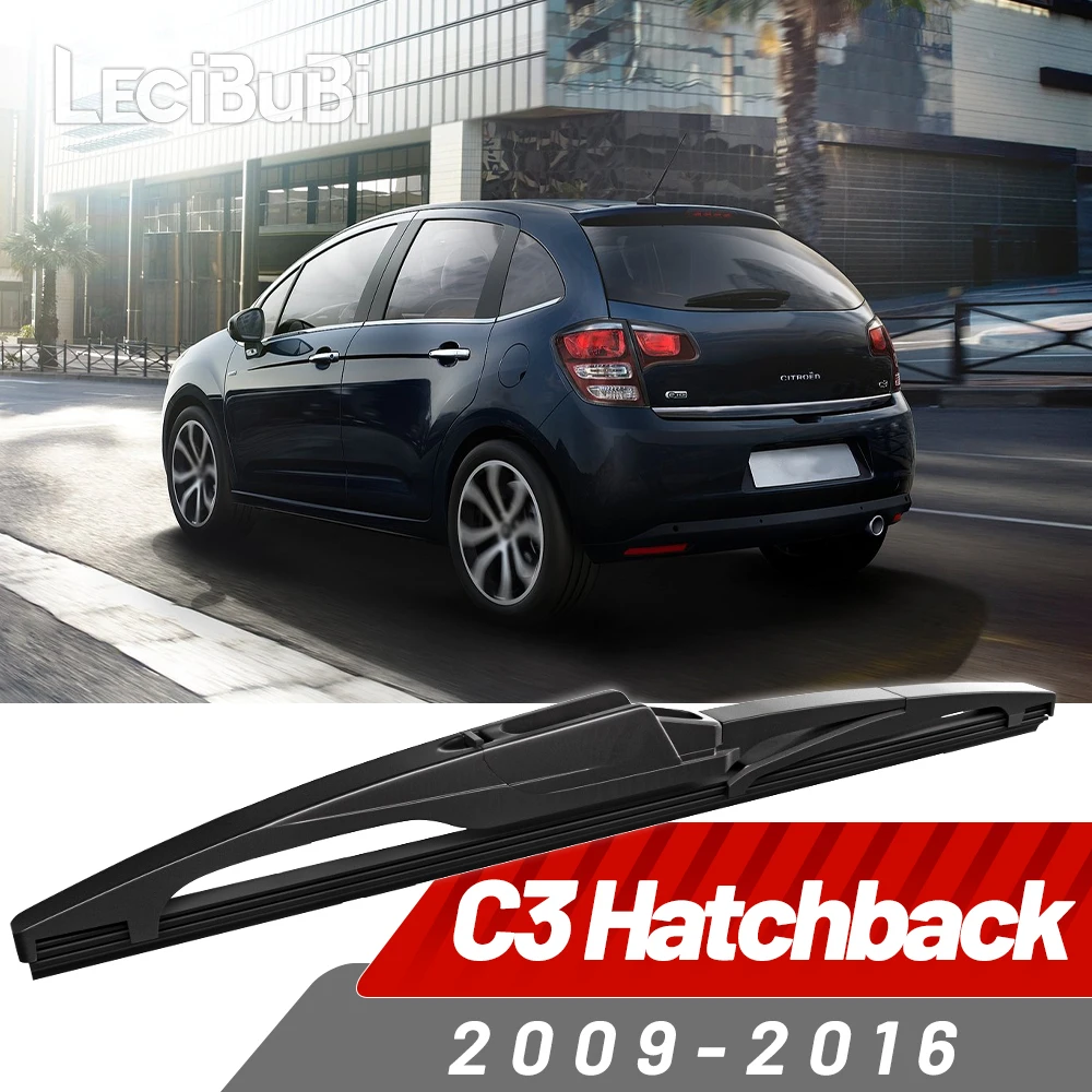 Heckscheibenwischerblatt Scheibenwischer Zubehör für Citroen C3 Schrägheck 2009–2016 2010 2011 2012 2013 2014 2015