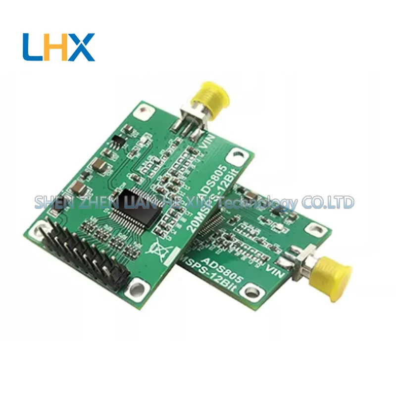 

Модуль высокоскоростного сбора данных ADS805 с 12-битным АЦП, частота дискретизации 20 MSPS, карта для сбора данных