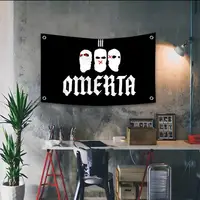 Bandera de Omerta de Maes para Decoración