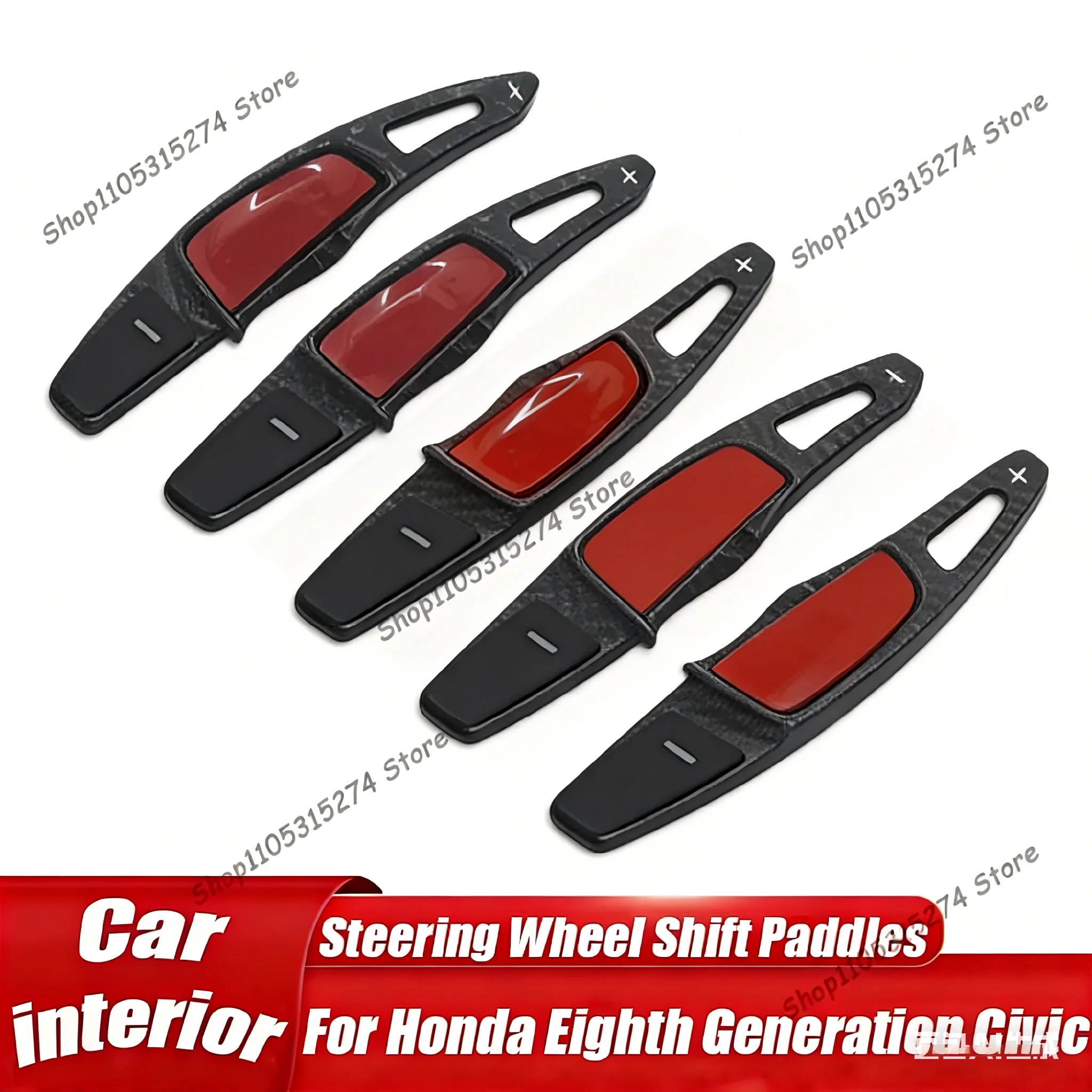 

Steering wheel shift paddles interior accelerator car steering wheel accessories for Honda eighth generation Civic 2009-12011