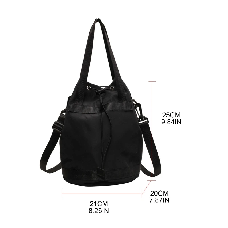 feminina saco do mensageiro simples balde saco meninas casual ombro crossbody saco senhoras bolsas com cordão para namoro