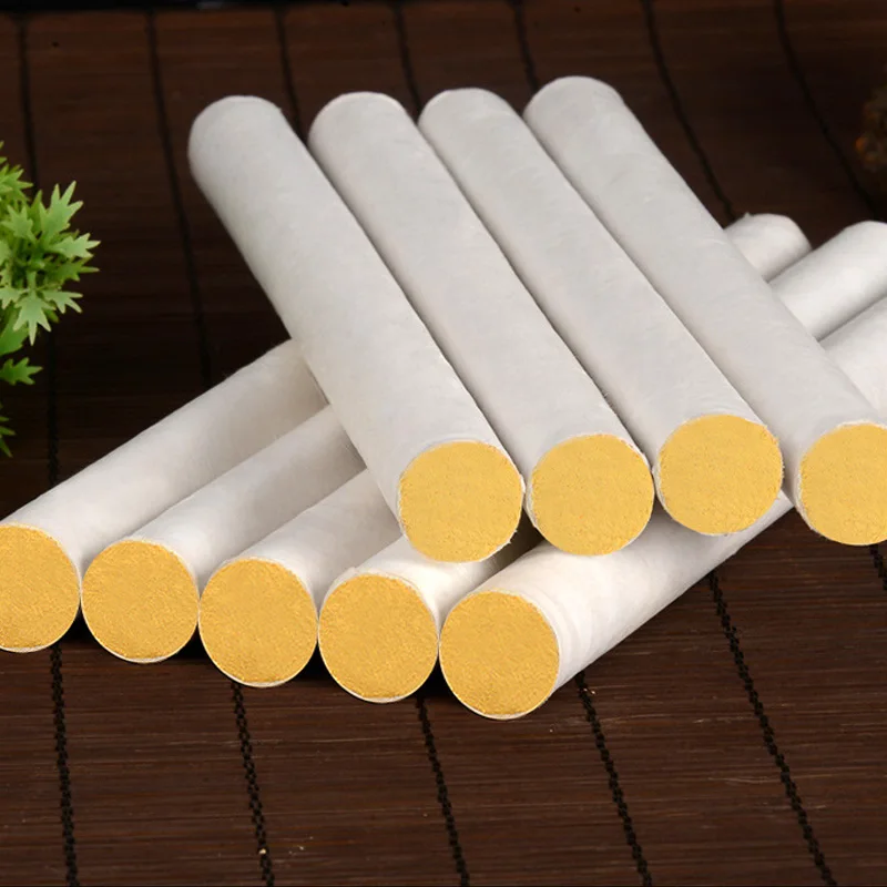 50:1 Pure Moxa Stick 10 Years Old Chinese Moxibustion Acupuncture Health Point Heating Therapy Wild Wormwood Moxa Rolls 18*200m