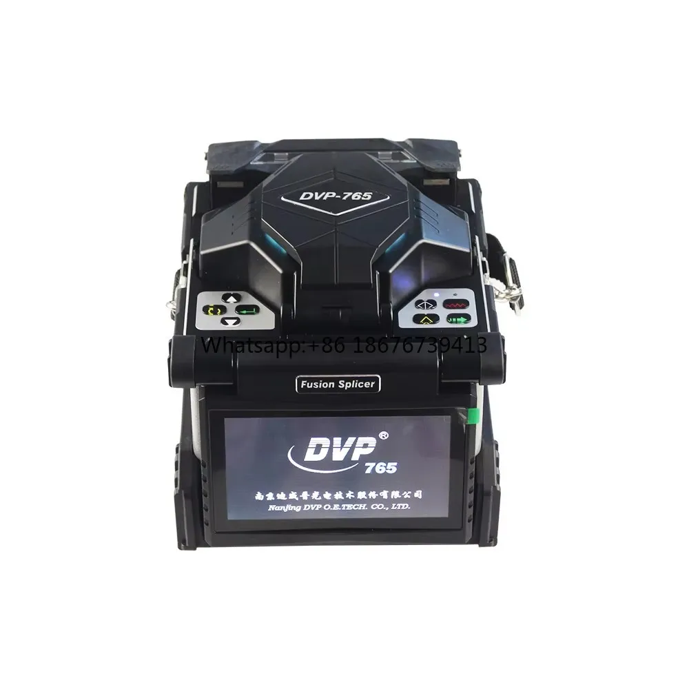 Factory Wholesales Fusion Splicing Machine DVP-765 FTTH Optical Fiber ARC Fusion Splice  for FTTH 8 Seconds Quick Splicing