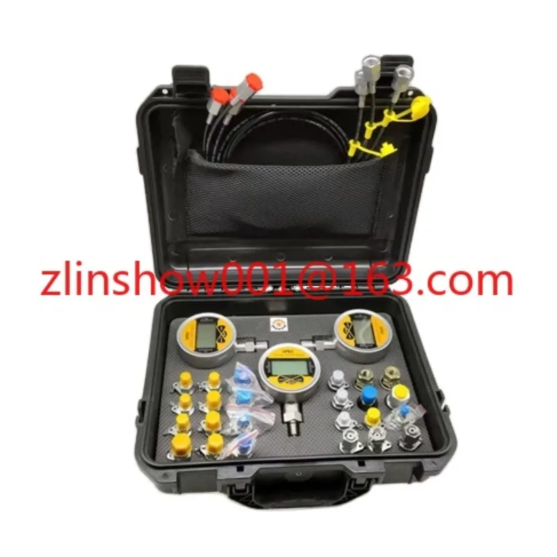 

Hydraulic Pressure Gauge Set Diagnostic Test Kits for Excavator Engine Parts 0-3500